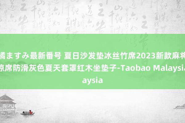 橘ますみ最新番号 夏日沙发垫冰丝竹席2023新款麻将凉席防滑灰色夏天套罩红木坐垫子-Taobao M